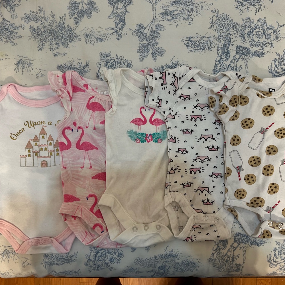 Charming Baby Onesies with Playful Designs